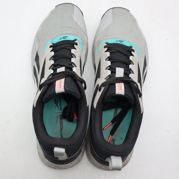 Reebok Nanoflex TR 2.0 Shoes Men's Size 13 Gray Blue Training